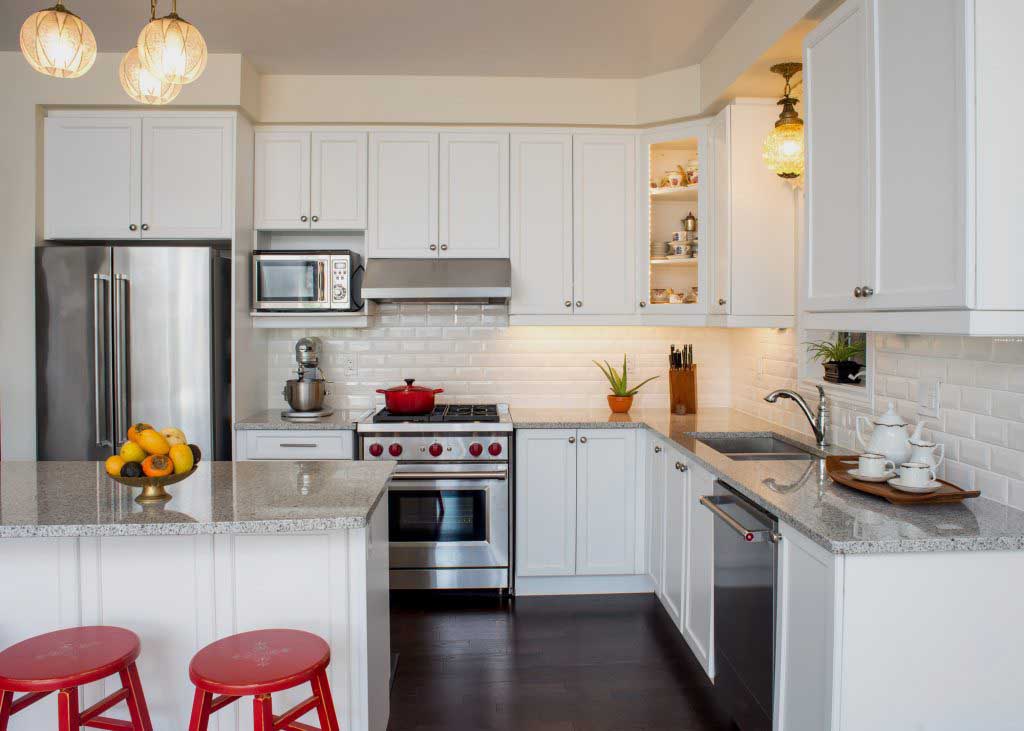 Newly renovated kitchen with all new stainless steel appliances